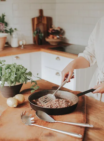 Shay serveringsske 38 cm - Rustfrit stål - Dorre