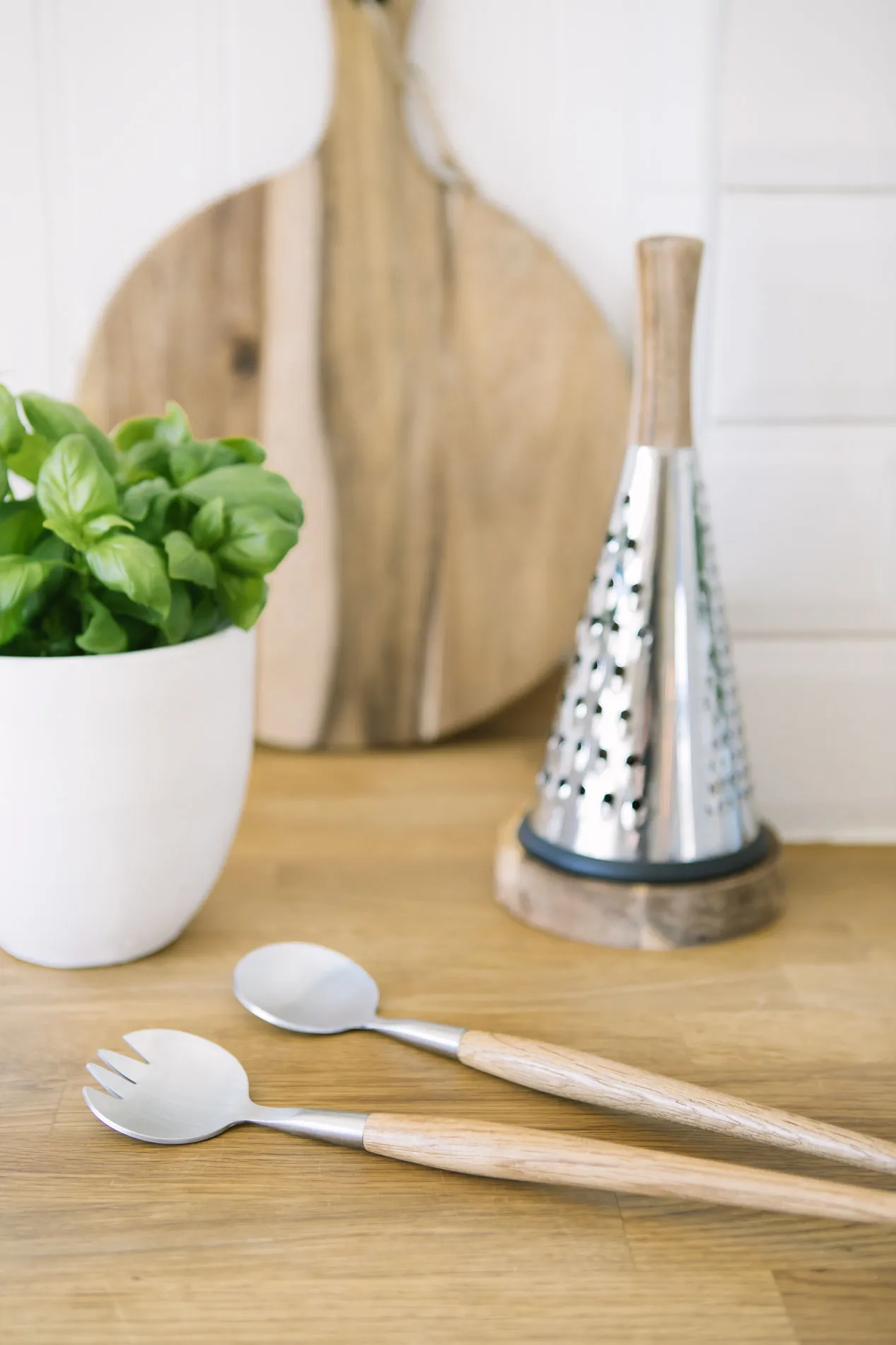 Sico salatbestik 28 cm, Rustfrit stål/akacie Dorre