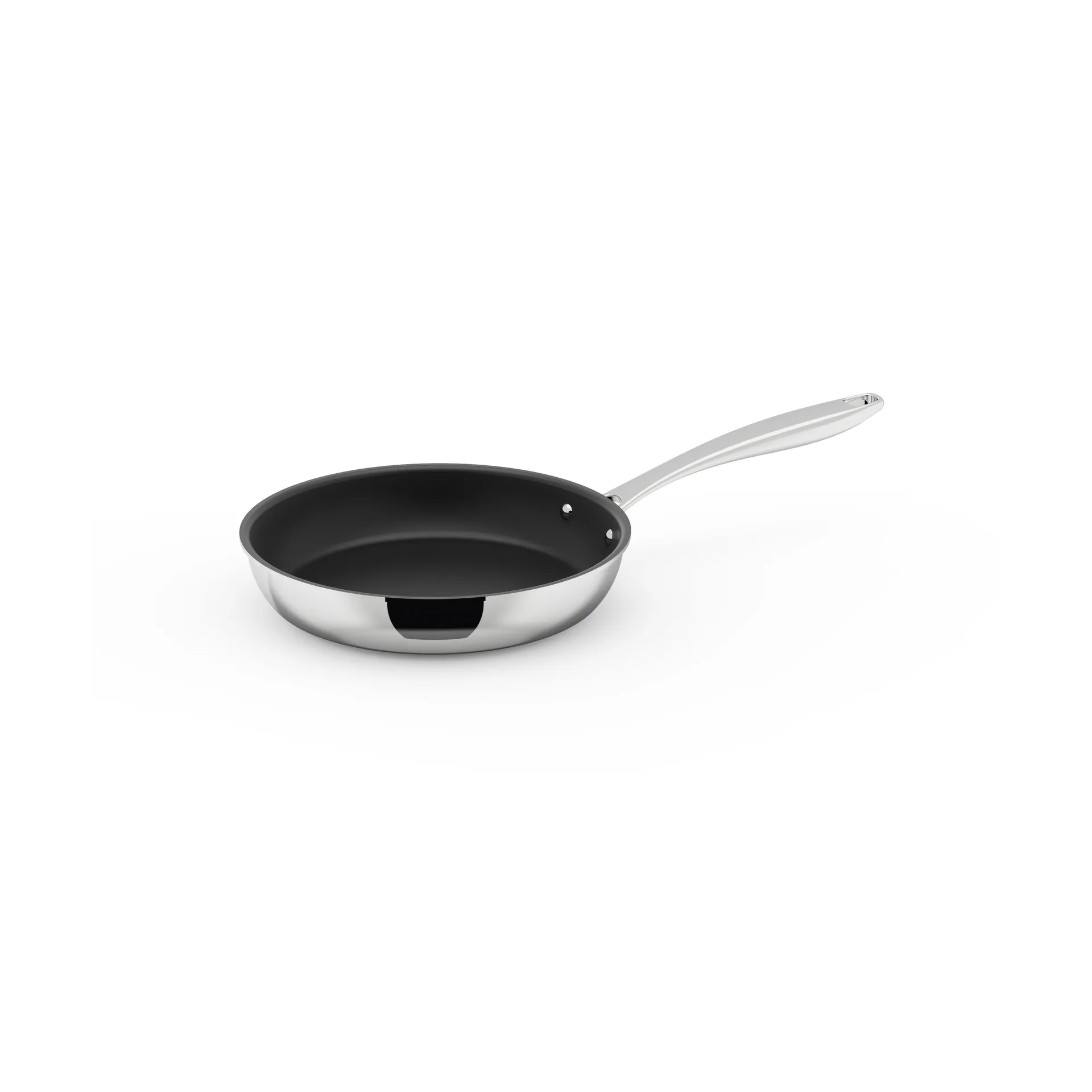 Trivence stegepande keramisk belægning, Rustfrit stål, Ø24 cm Dorre