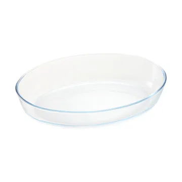 Urit ovnfast fad - Glas, oval, 35x24 cm - Dorre