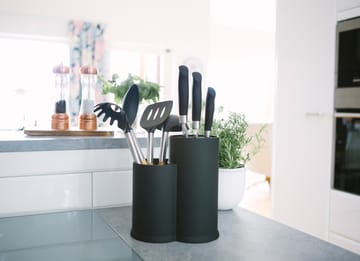 Vida knivblok og redskabsstativ 23 cm - Sort - Dorre