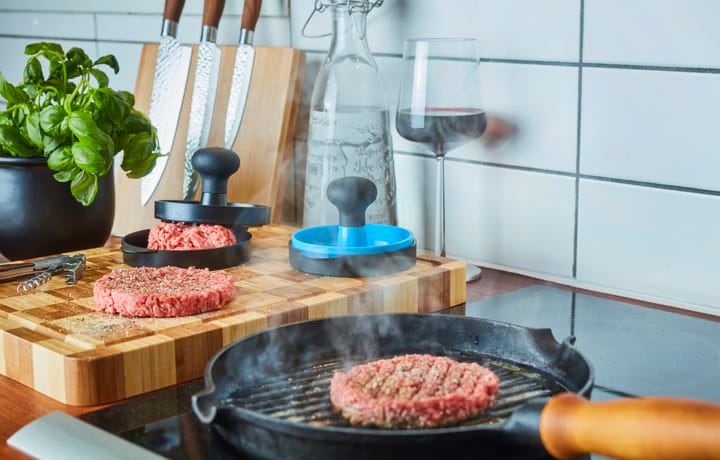Wallberg hamburgerpresser Ø12 cm, Aluminium Dorre