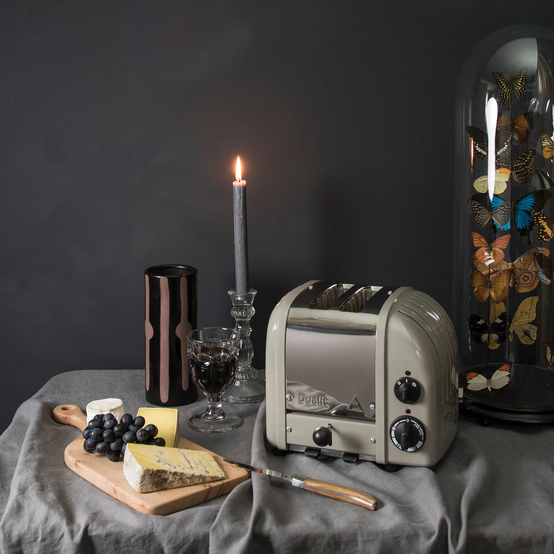 Brødrister Classic 2 Skiver, Grå Dualit