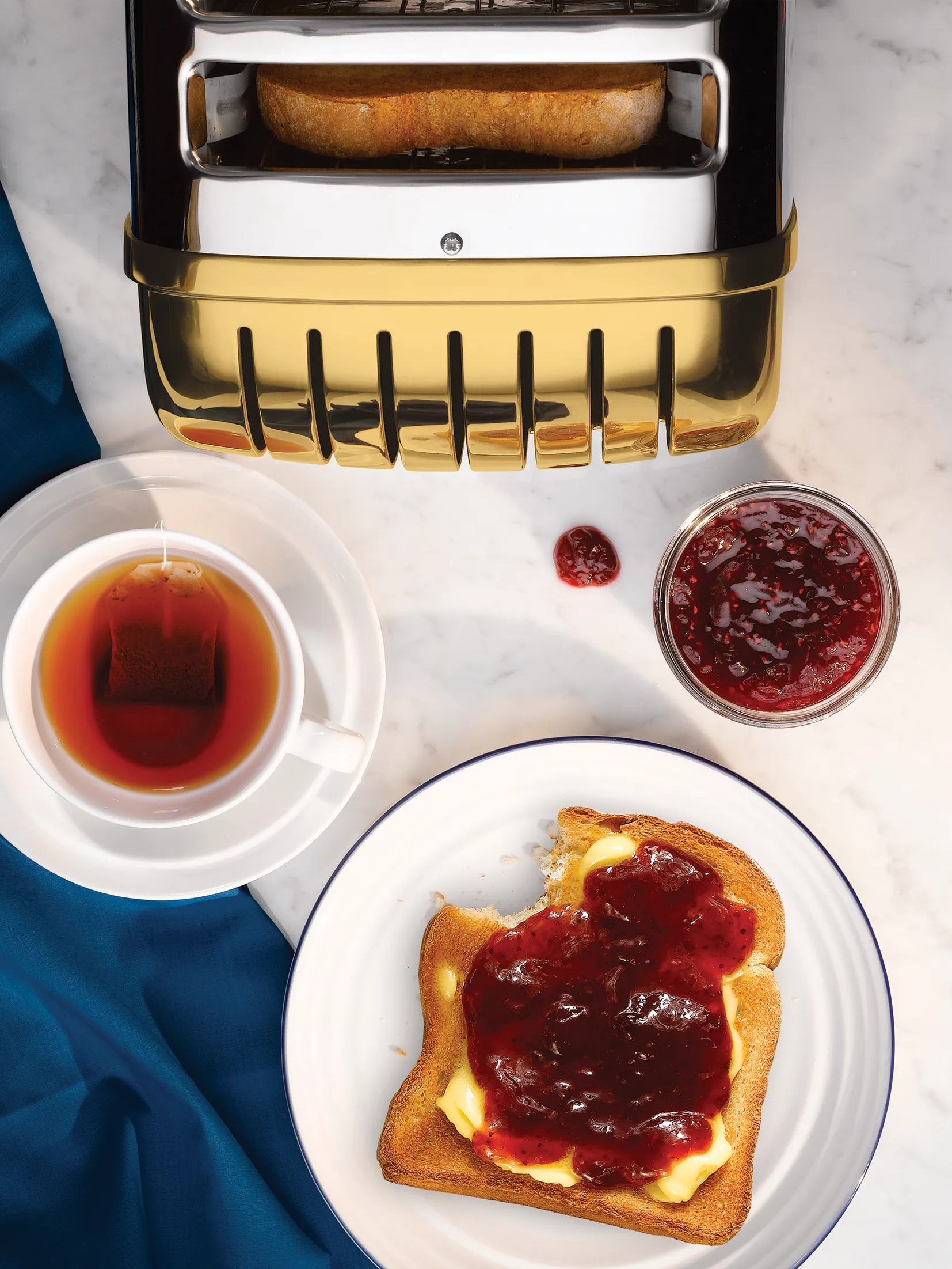 Brødrister Classic 2 Skiver, Messing Dualit