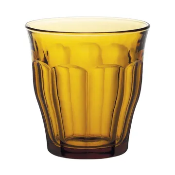 Picardie drikkeglas - Amber, 6-pak, 25 cl - Duralex