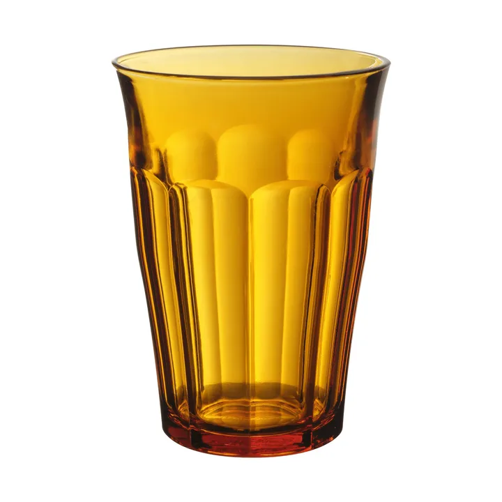 Picardie drikkeglas - Amber, 6-pak, 36 cl - Duralex