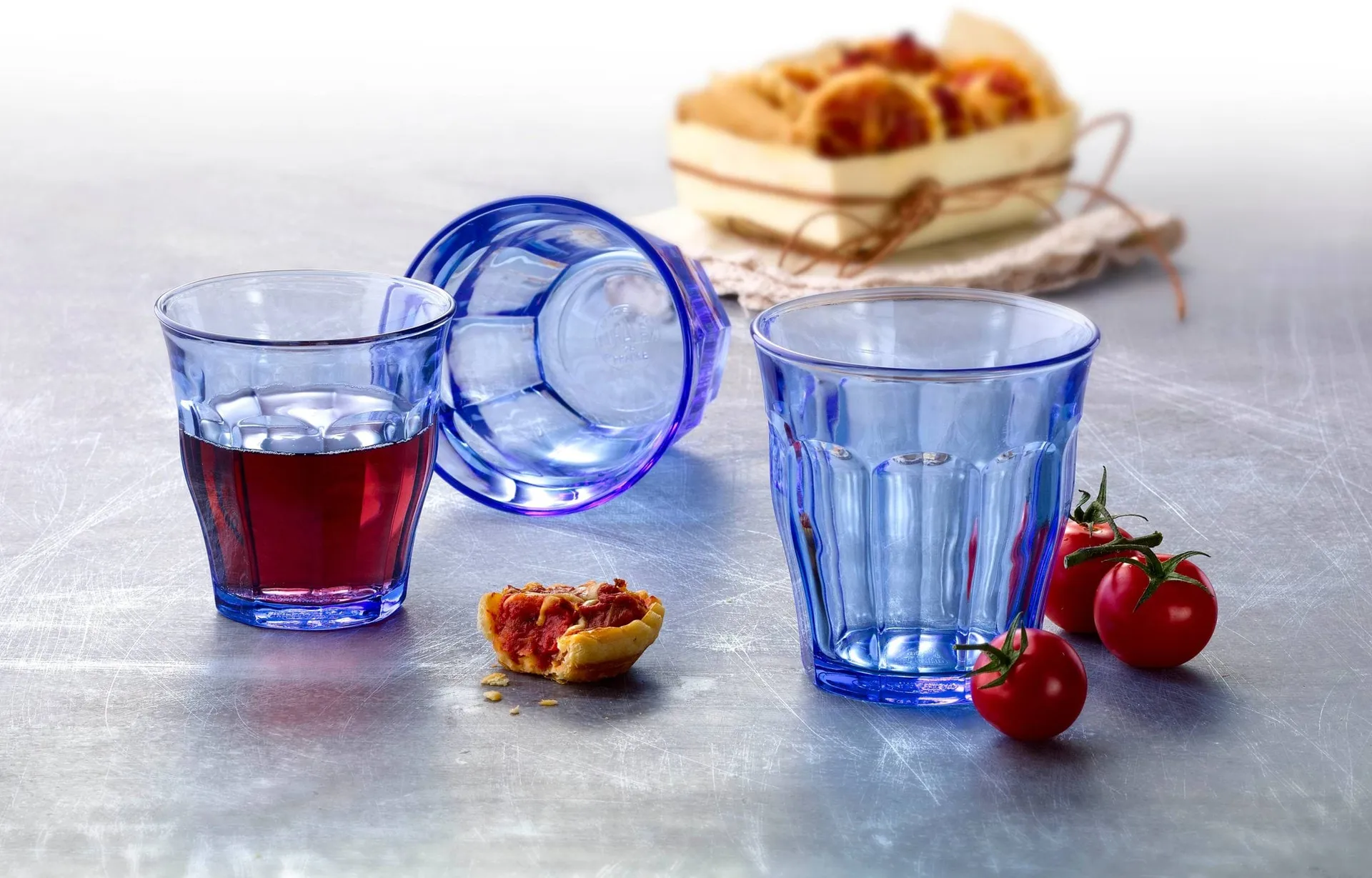 Picardie drikkeglas, Marin, 6-pak, 25 cl Duralex