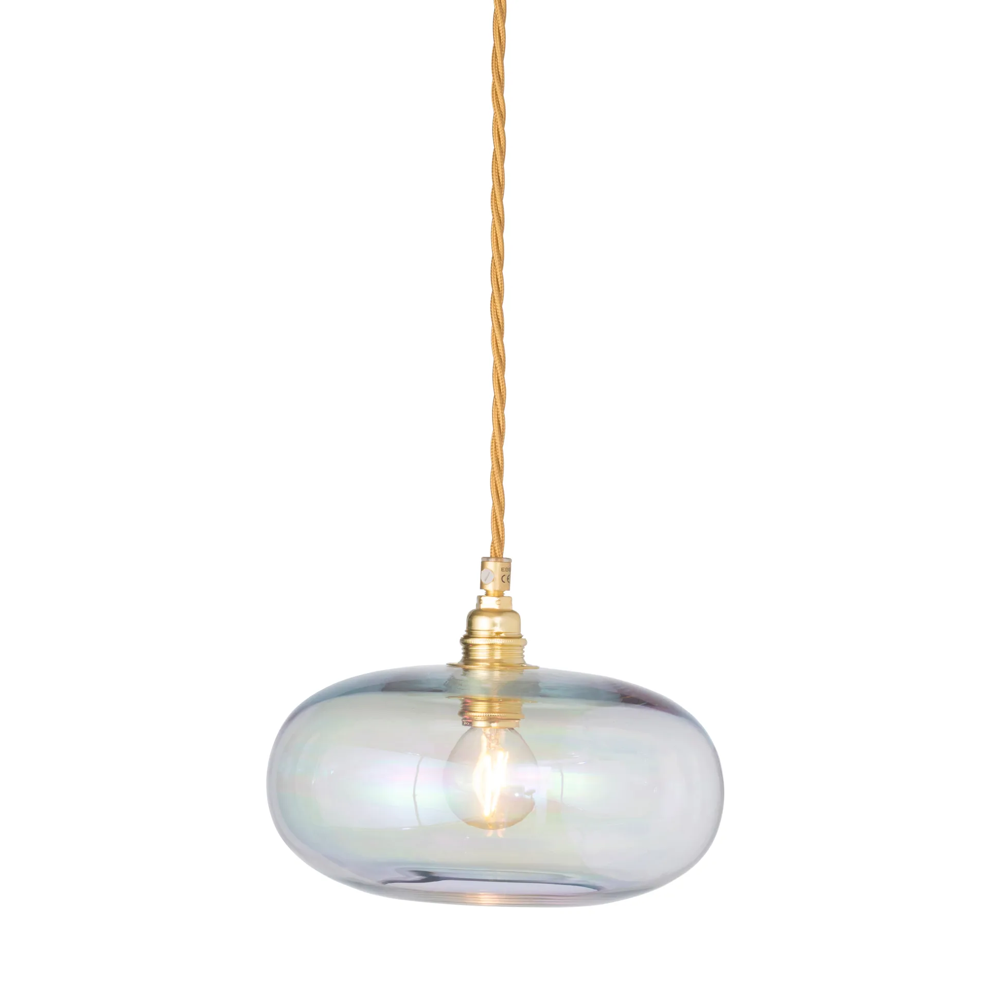 Horizon loftlampe Ø 21 cm, Chameleon/Gold EBB & FLOW