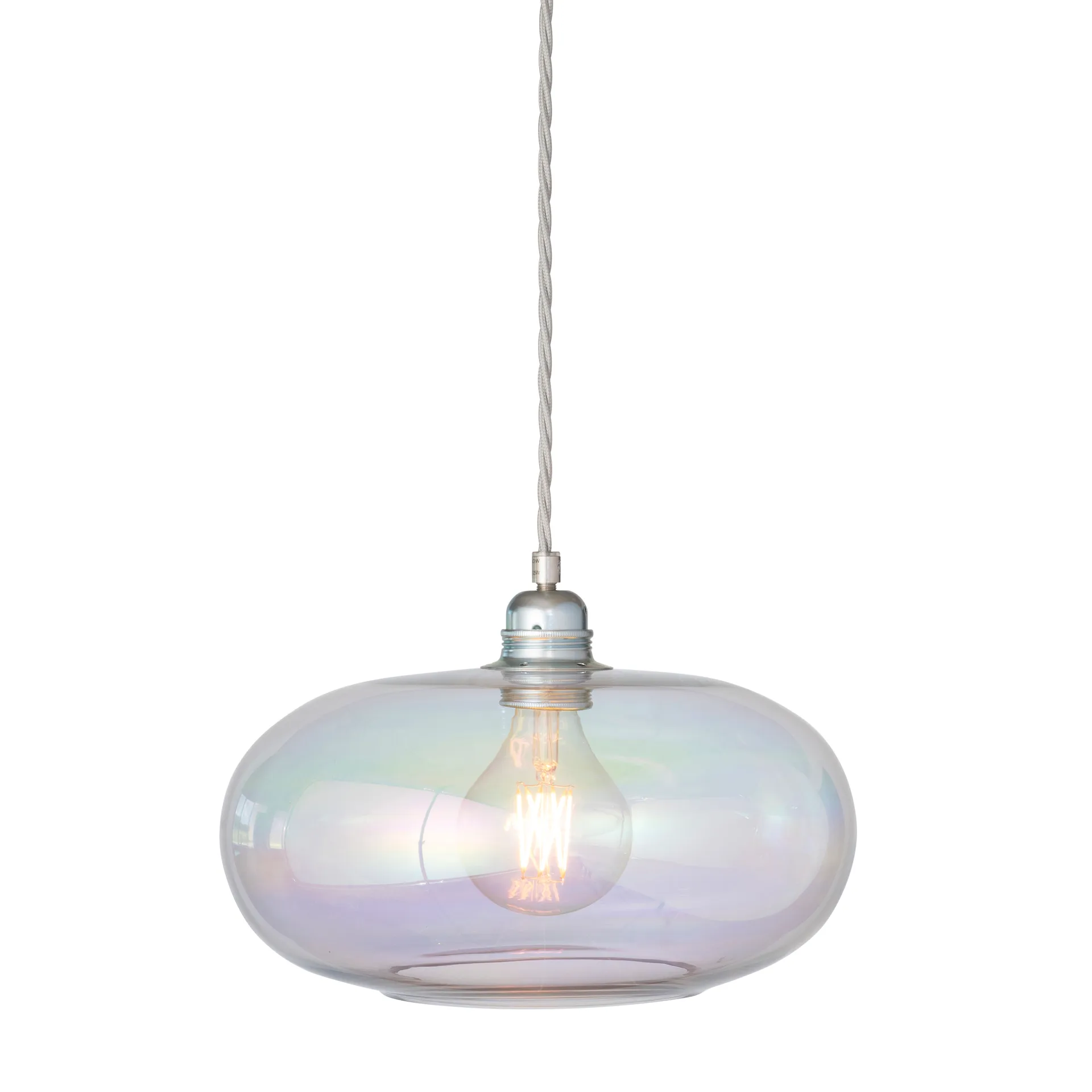 Horizon loftlampe Ø 29 cm, Chameleon/Silver EBB & FLOW