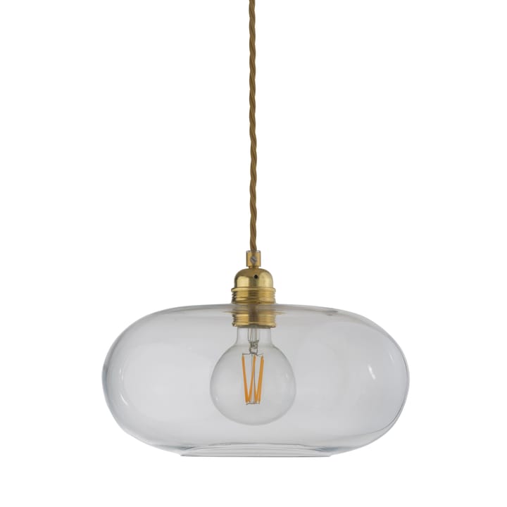 Horizon loftlampe Ø 29 cm - klar + guldfarvet ledning - EBB & FLOW