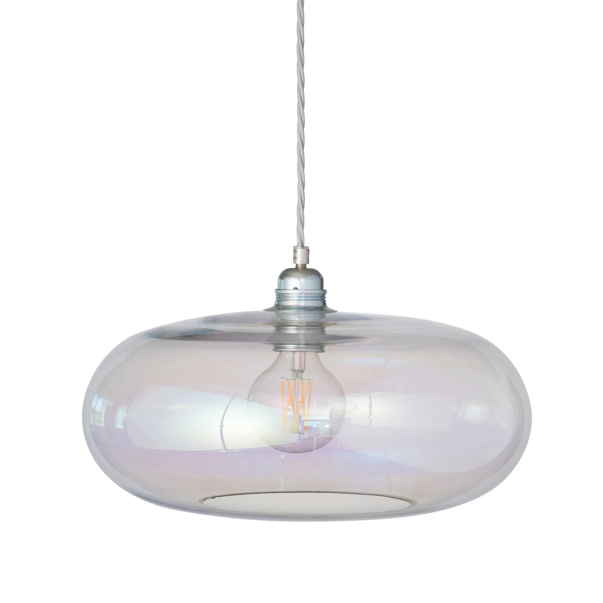 Horizon loftlampe Ø 36 cm, Chameleon/Silver EBB & FLOW