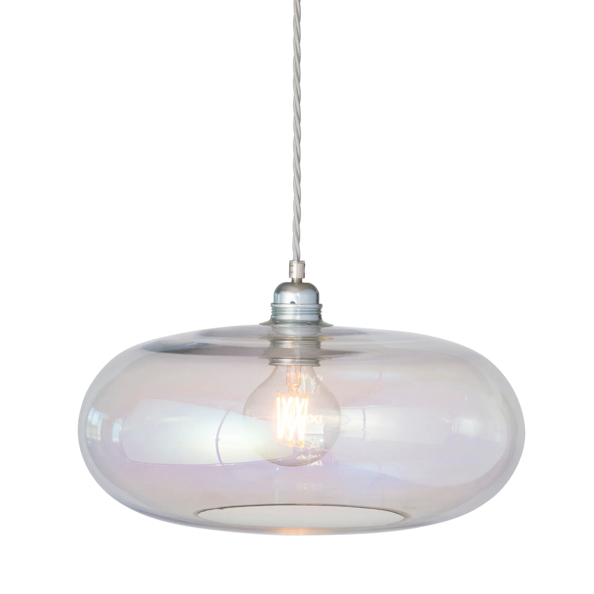 Horizon loftlampe Ø 36 cm, Chameleon/Silver EBB & FLOW