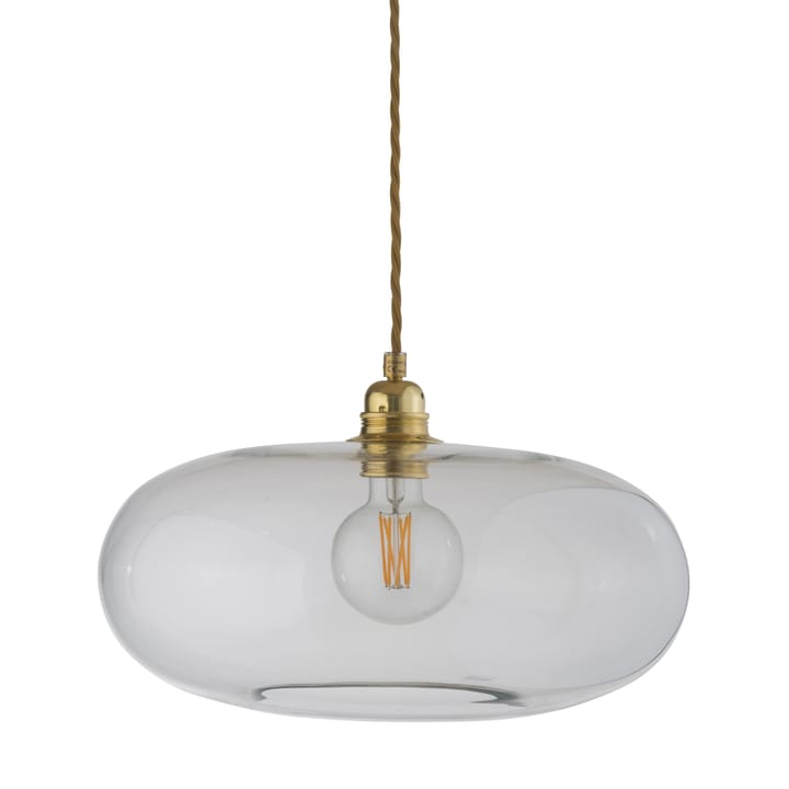 Horizon loftlampe Ø 36 cm - klar + guldfarvet ledning - EBB & FLOW