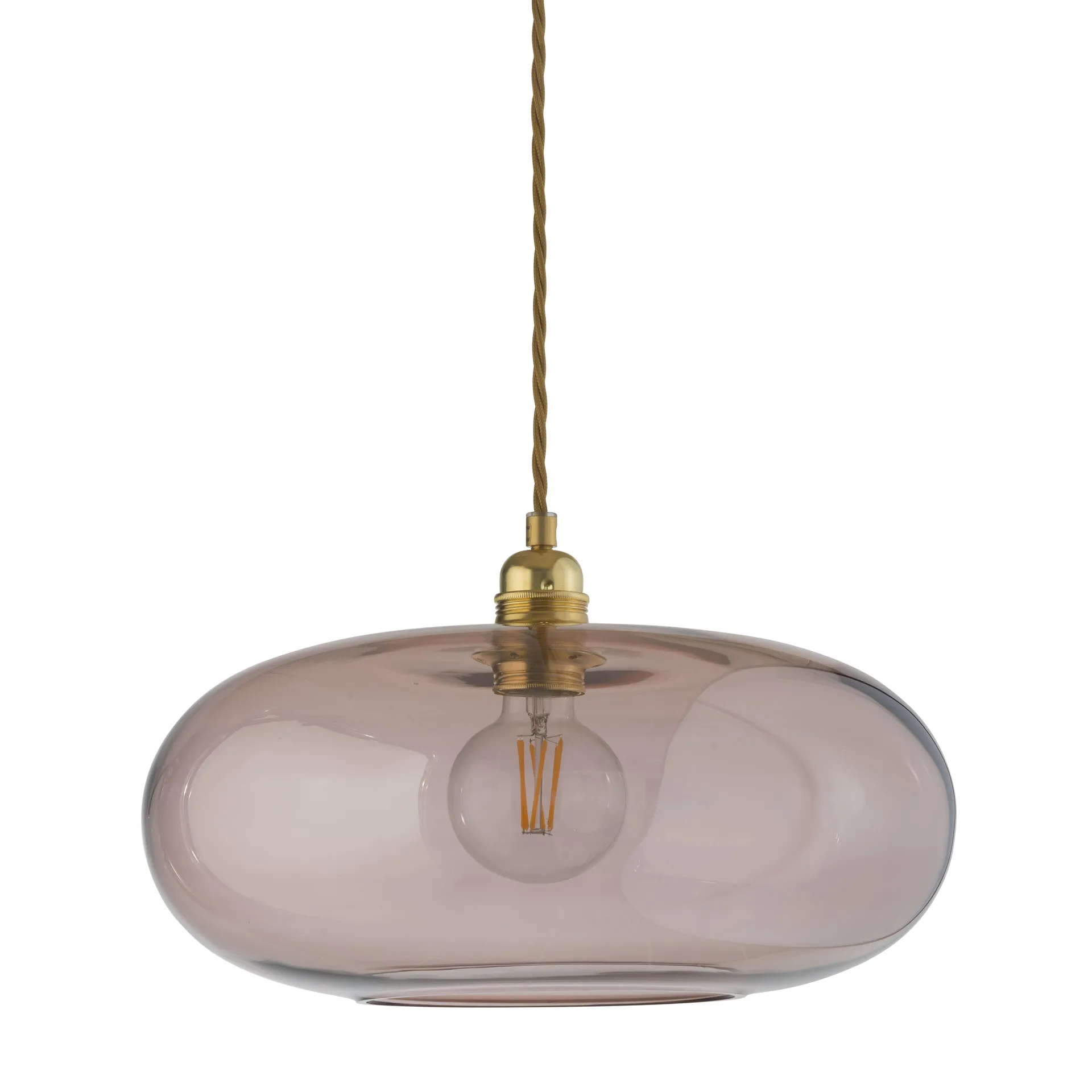 Horizon loftlampe Ø 36 cm, obsidian EBB & FLOW