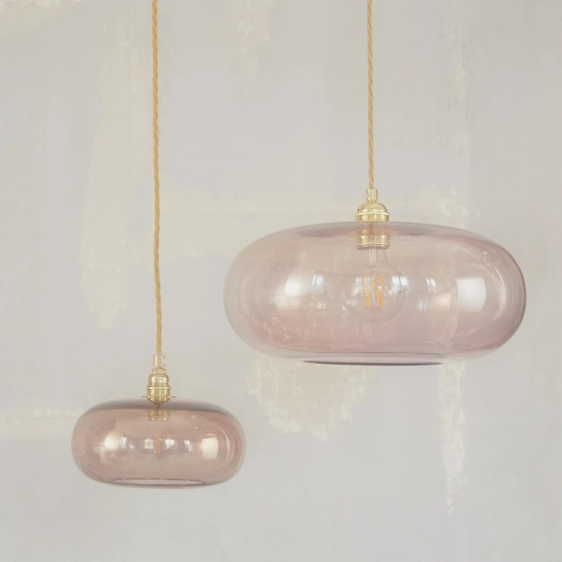 Horizon loftlampe Ø 36 cm, obsidian EBB & FLOW