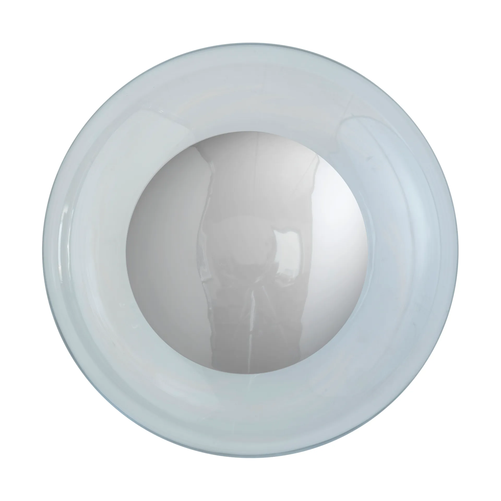 Horizon surface væglampe, Clear-silver, Ø29 cm EBB & FLOW