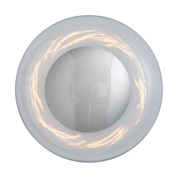 Horizon surface væglampe - Clear-silver, Ø29 cm - EBB & FLOW