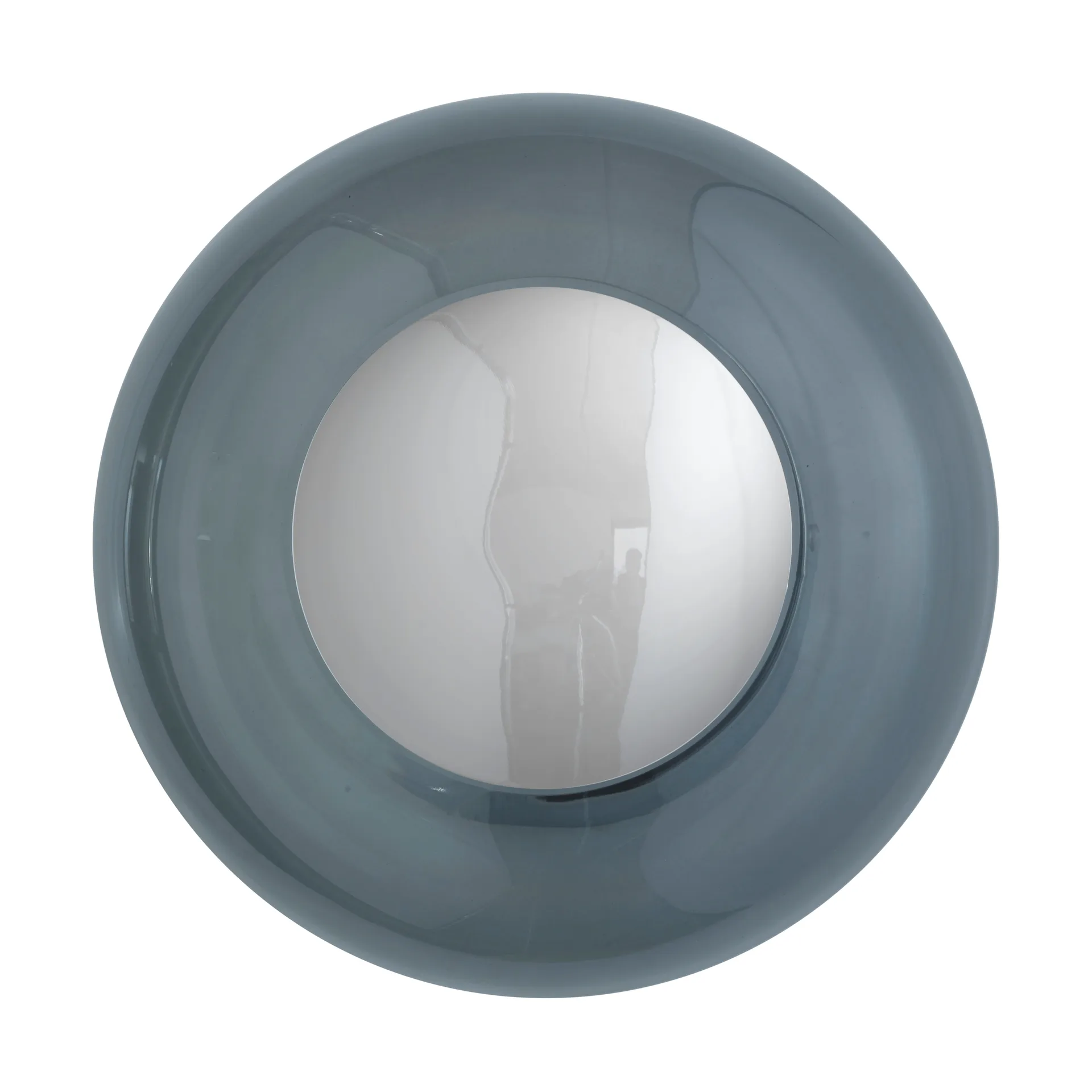 EBB & FLOW Horizon surface væglampe Smokey grey, Ø21 cm
