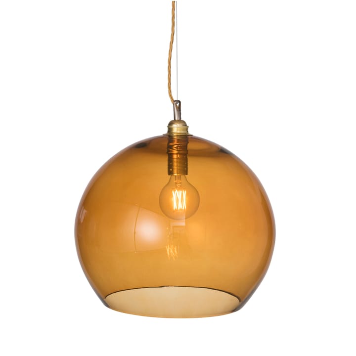 Rowan loftampe, Ø 39 cm, Toast med guldledning EBB & FLOW