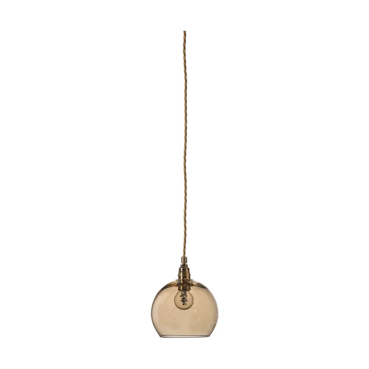 Rowan loftampe S, Ø 15,5 cm - Golden smoke - EBB & FLOW