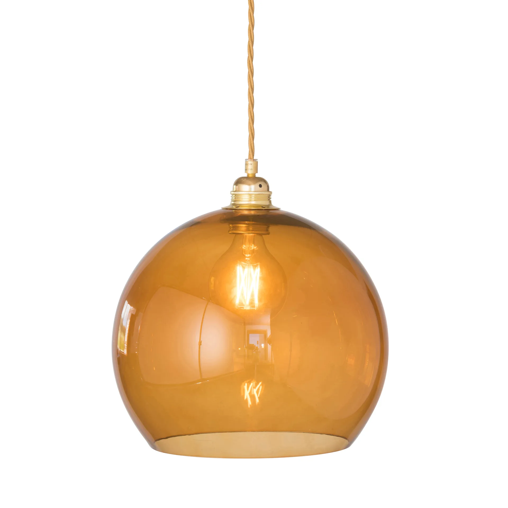 Rowan loftlampe L, Ø 28 cm, Toast EBB & FLOW