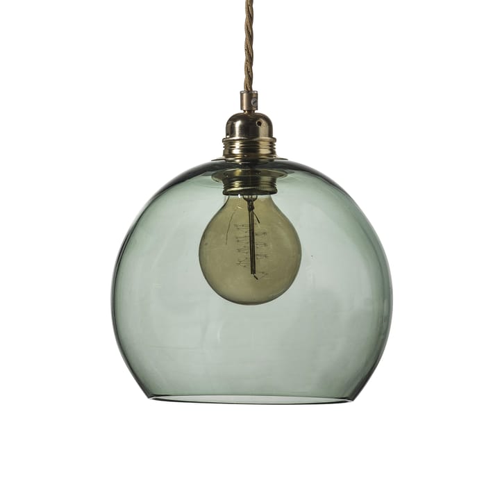 Rowan loftlampe M, Ø 22 cm, forest green EBB & FLOW