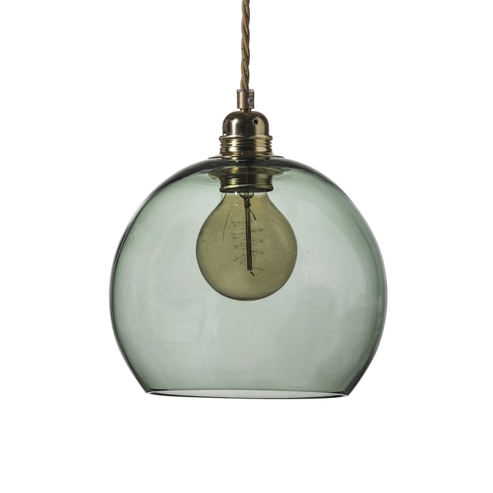 Rowan loftlampe M, Ø 22 cm - forest green - EBB & FLOW