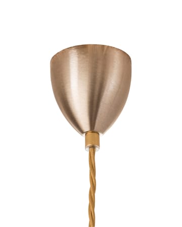 Rowan loftlampe M, Ø 22 cm - golden smoke - EBB & FLOW