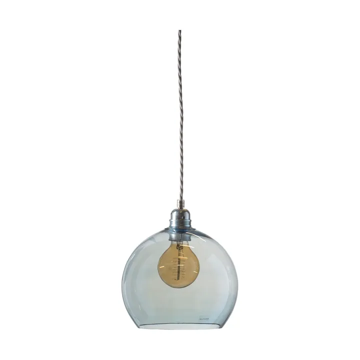 Rowan loftlampe M, Ø 22 cm - Topaz blue - EBB & FLOW