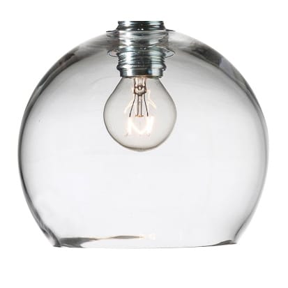 Rowan loftslampe 15,5 cm reserveglas - klar - EBB & FLOW