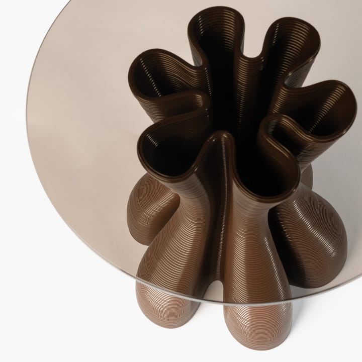 Anemone sidebord Ø50 cm, Chocolate Ekbacken Studios