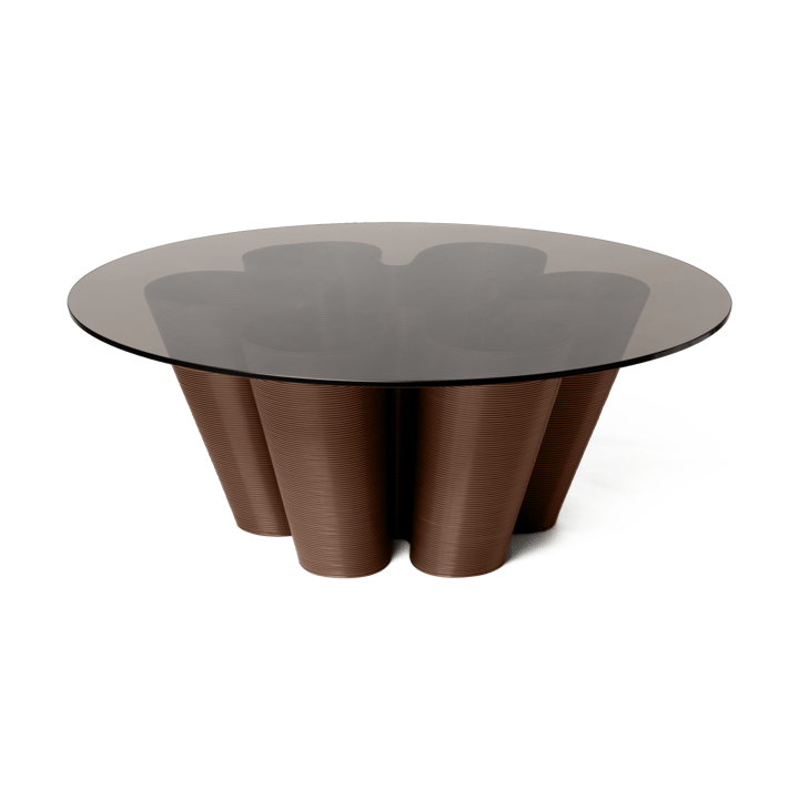 Anemone sofabord Ø110 cm - Chocolate - Ekbacken Studios