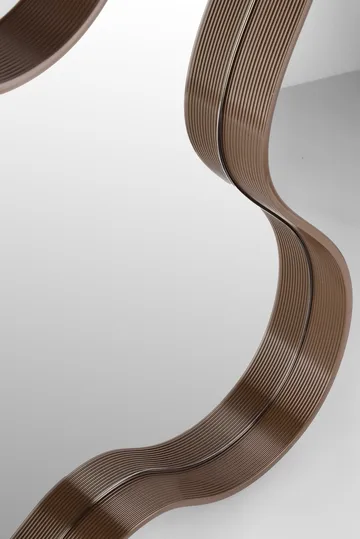 Pebble spejl small 56x76 cm - Chocolate - Ekbacken Studios