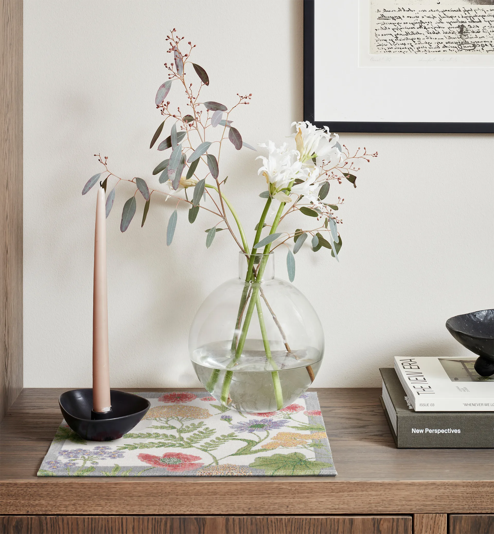 Ängsdröm serviet 35x35 cm, Multi Ekelund Linneväveri