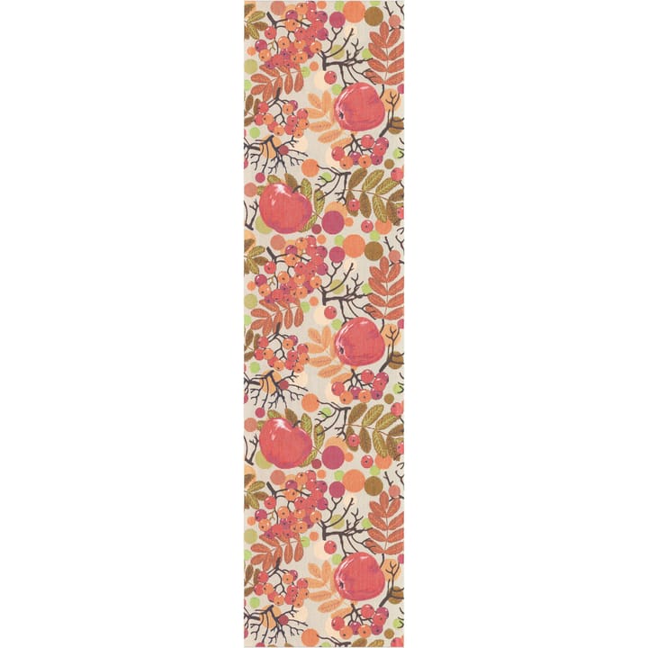 Äppelbär bordløber 35x140 cm - Multi - Ekelund Linneväveri