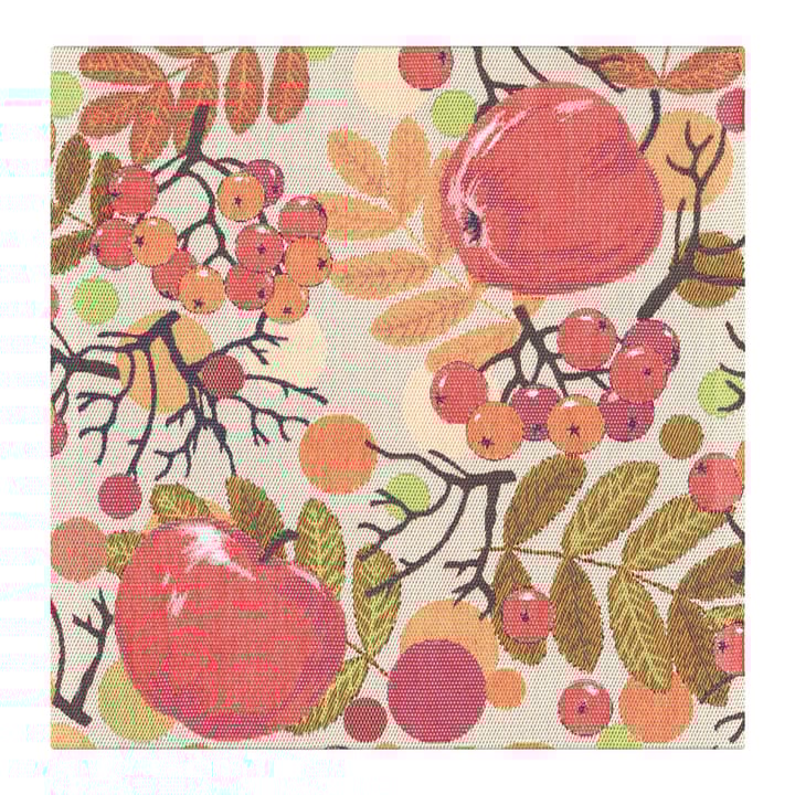 Äppelbär serviet 35x35 cm - Multi - Ekelund Linneväveri