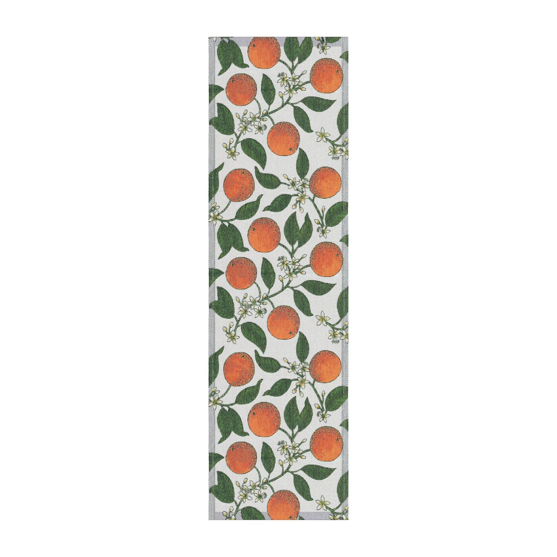 Appelsiner løber, 35x120 cm Ekelund Linneväveri