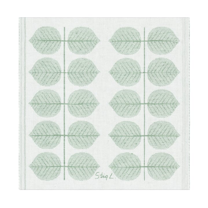Berså serviet 35x35 cm - Grøn - Ekelund Linneväveri
