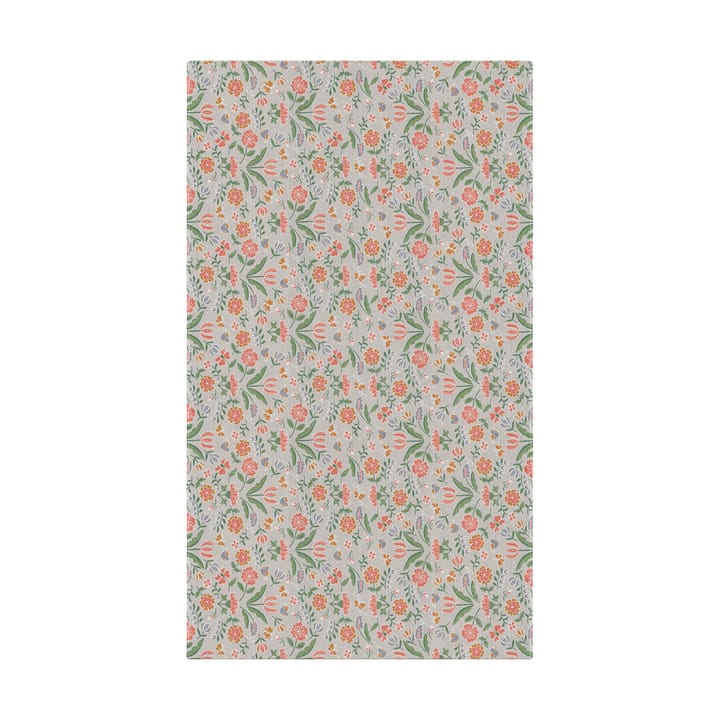Blomglänta borddug 145x250 cm - Flerfarvet - Ekelund Linneväveri