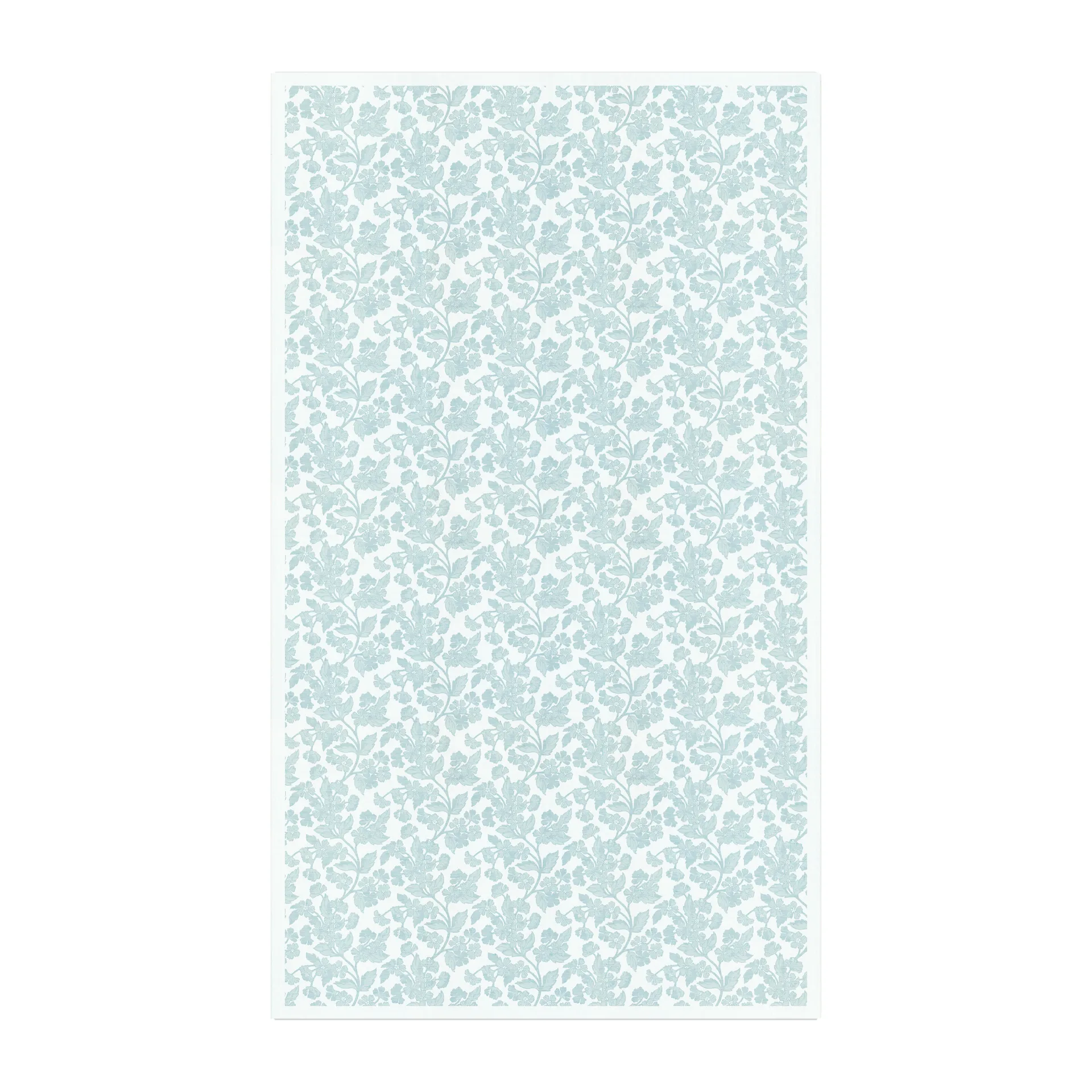 Blomranka borddug, 150x150 cm Ekelund Linneväveri