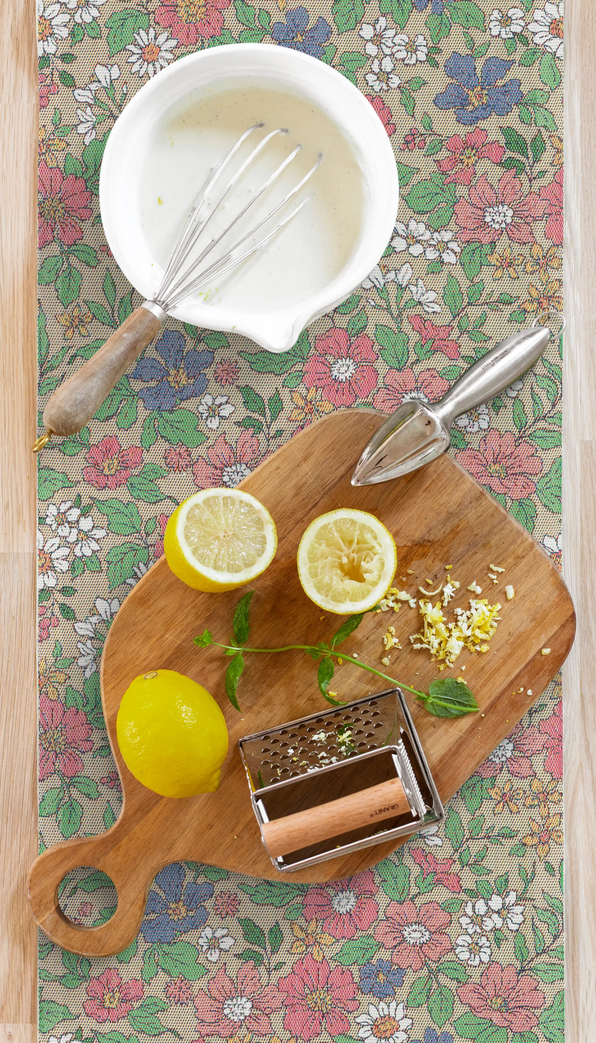 Blomstereng løber, 35x120 cm Ekelund Linneväveri