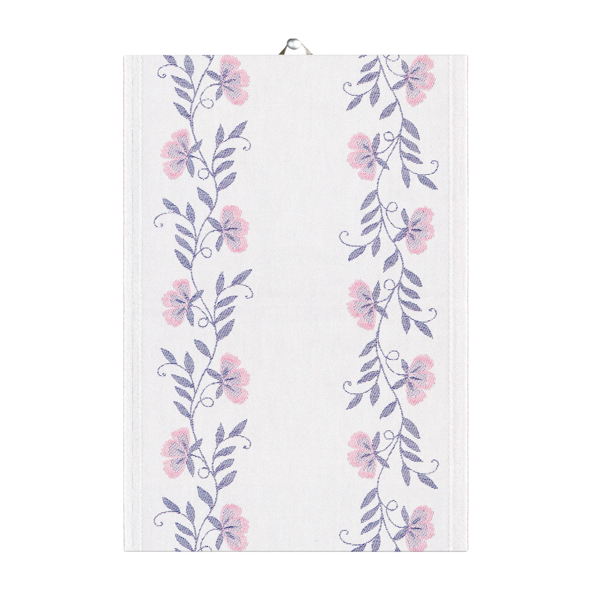 Broderi viskestykke, 35x50 cm Ekelund Linneväveri