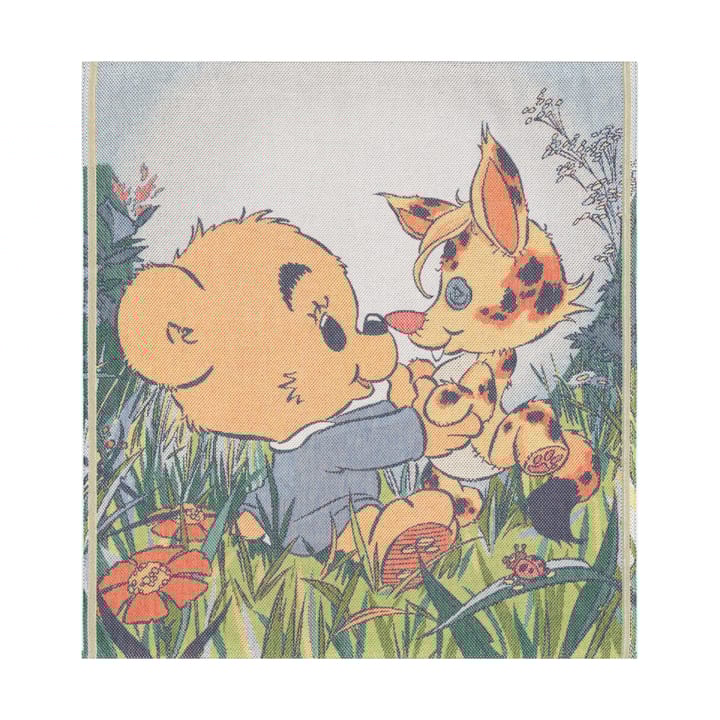 Brumma baby tæppe 70x75 cm - Flerfarvet - Ekelund Linneväveri