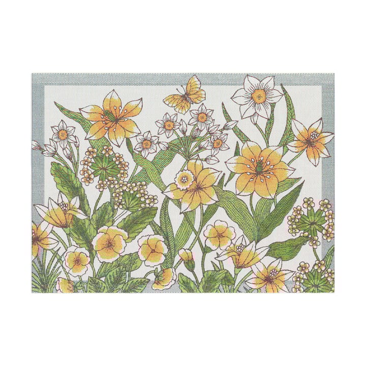 Daffodil dækkeserviet 35x48 cm - Gul - Ekelund Linneväveri