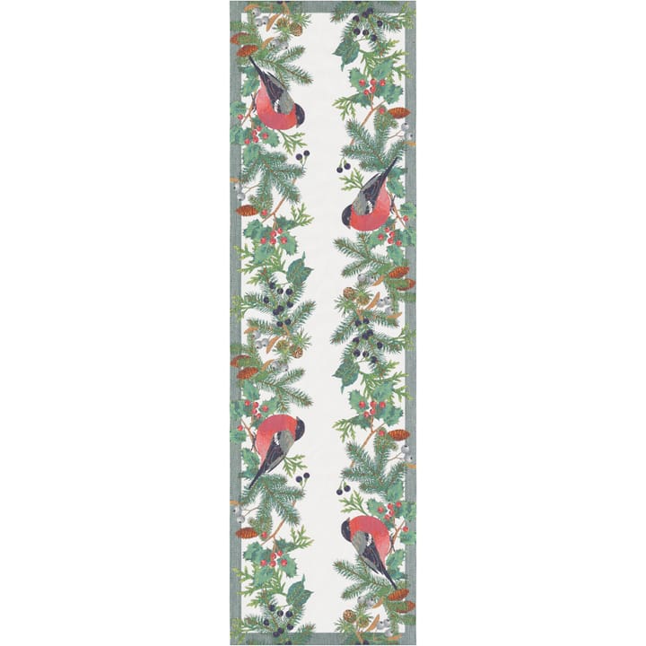 Domherre bordløber 35x80 cm - Multi - Ekelund Linneväveri