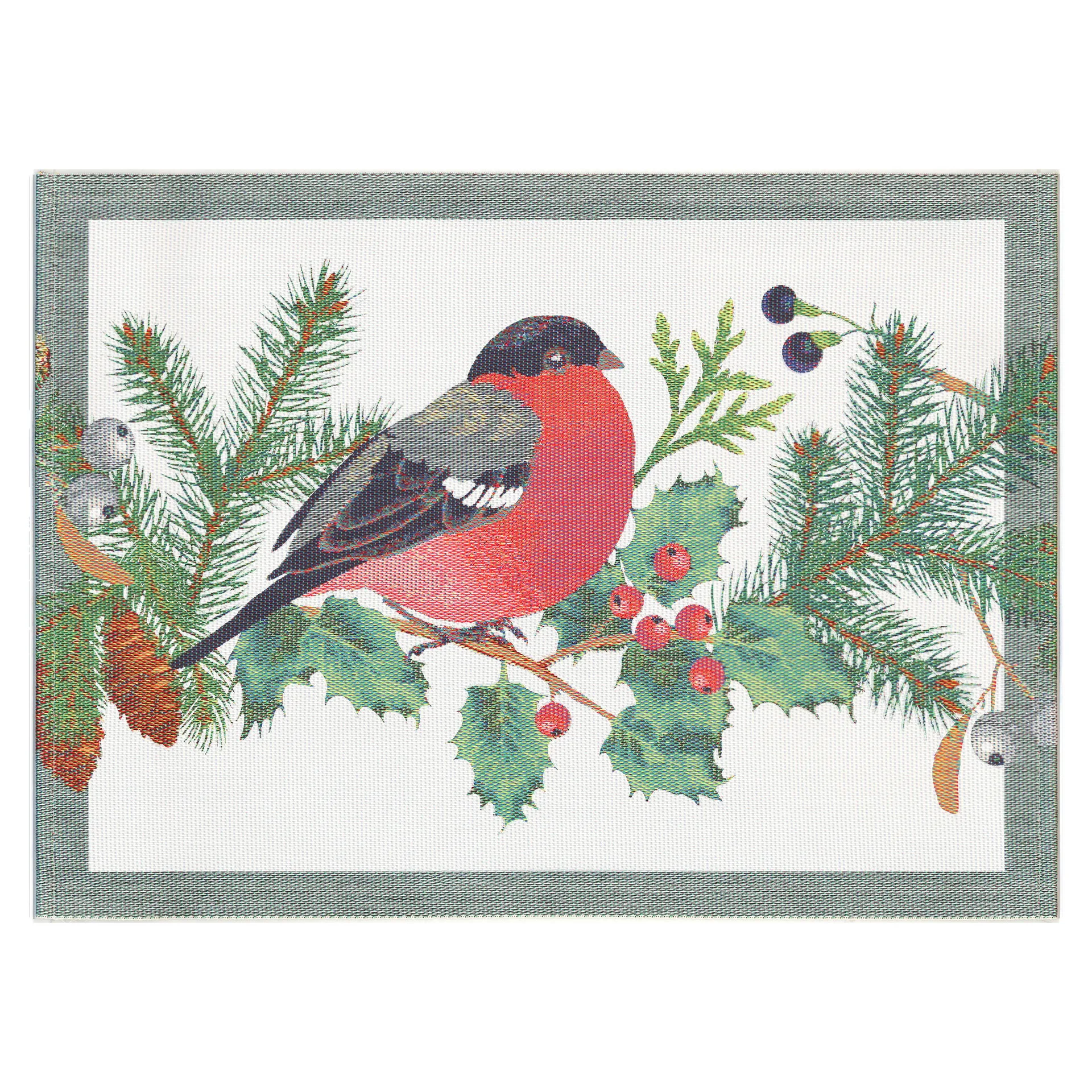 Domherre dækkeserviet 35x48 cm, Multi Ekelund Linneväveri