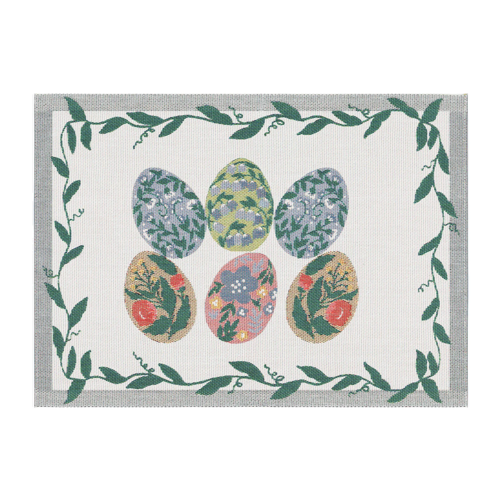 Egg collection dækkeserviet, 35x48 cm Ekelund Linneväveri