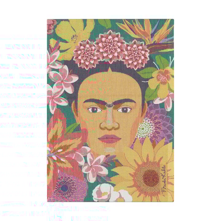 Flores viskestykke 35x50 cm - Multi - Ekelund Linneväveri