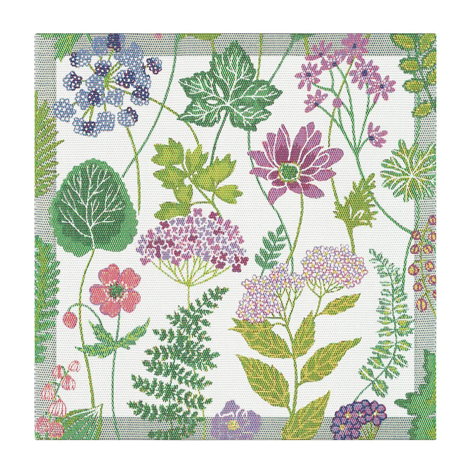 Försommar stofserviet 35x35 cm, Multi Ekelund Linneväveri