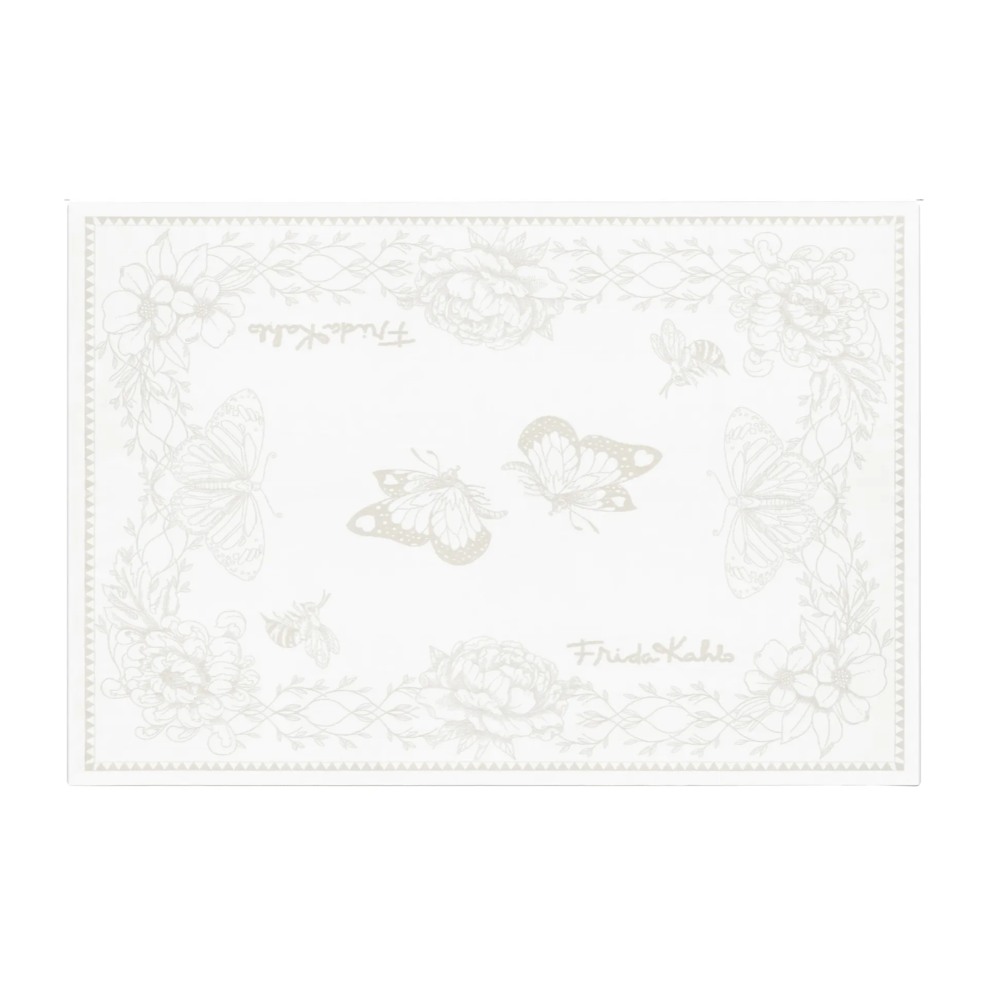 Frida Kahlo babytæppe 72x105 cm, Belleza Ekelund Linneväveri